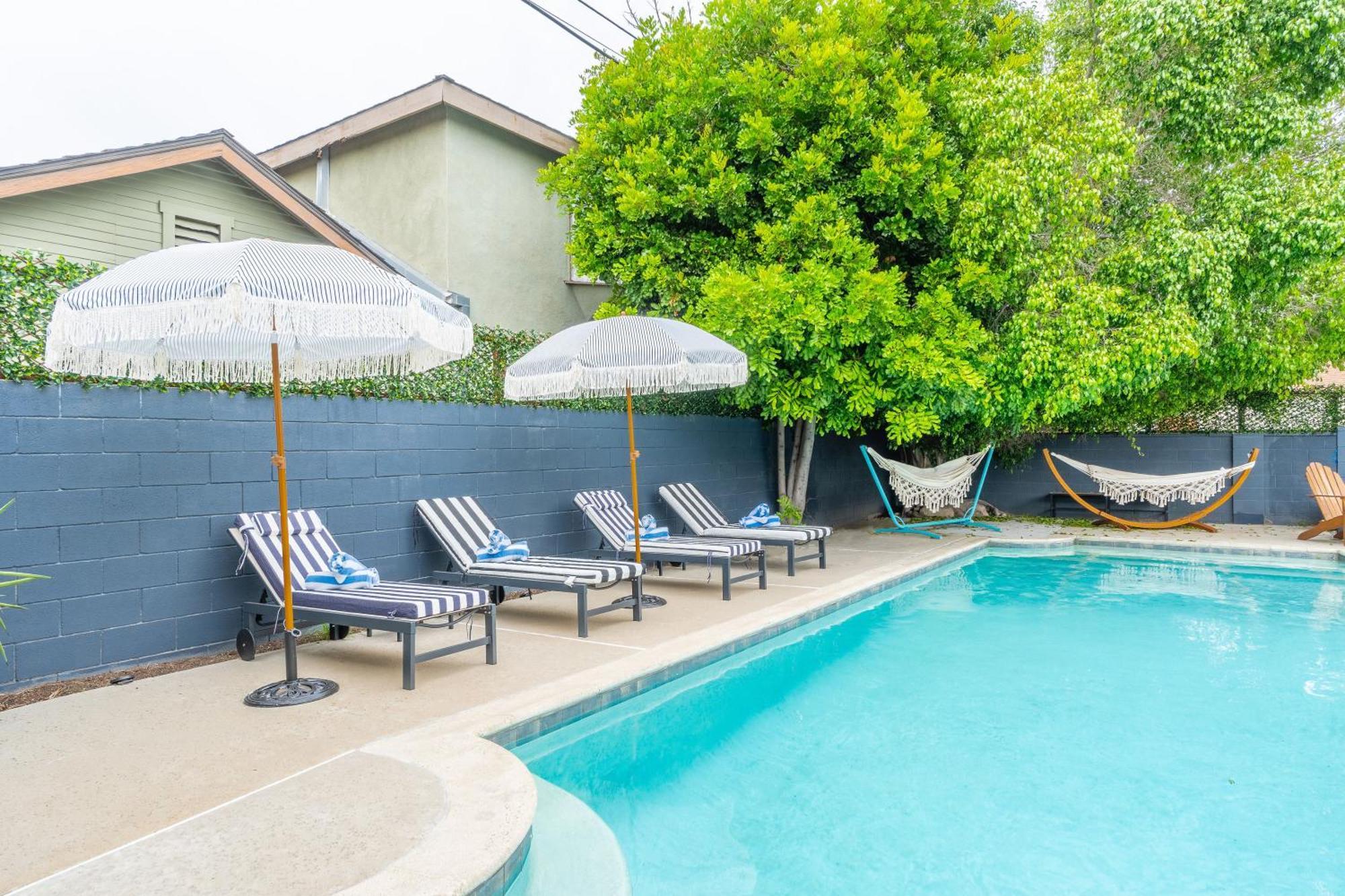 Angel&Rose Universal Hollywood Heated Pool House King Bed Los Angeles Exterior foto